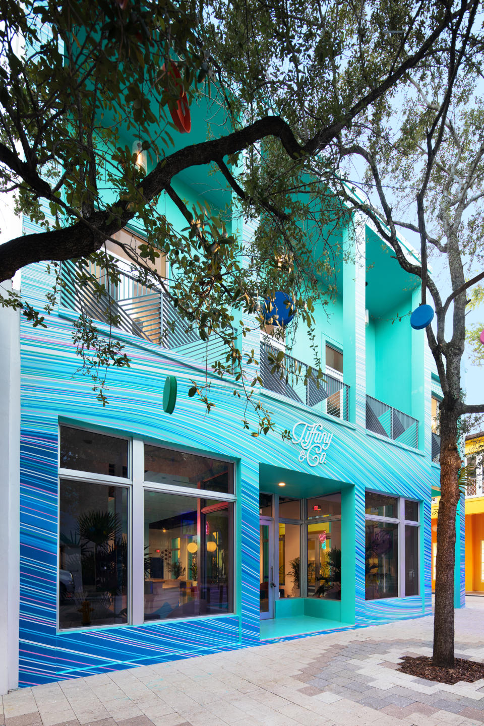 Tiffany & Co. pop-up in Miami. Photo: Brad Dickson