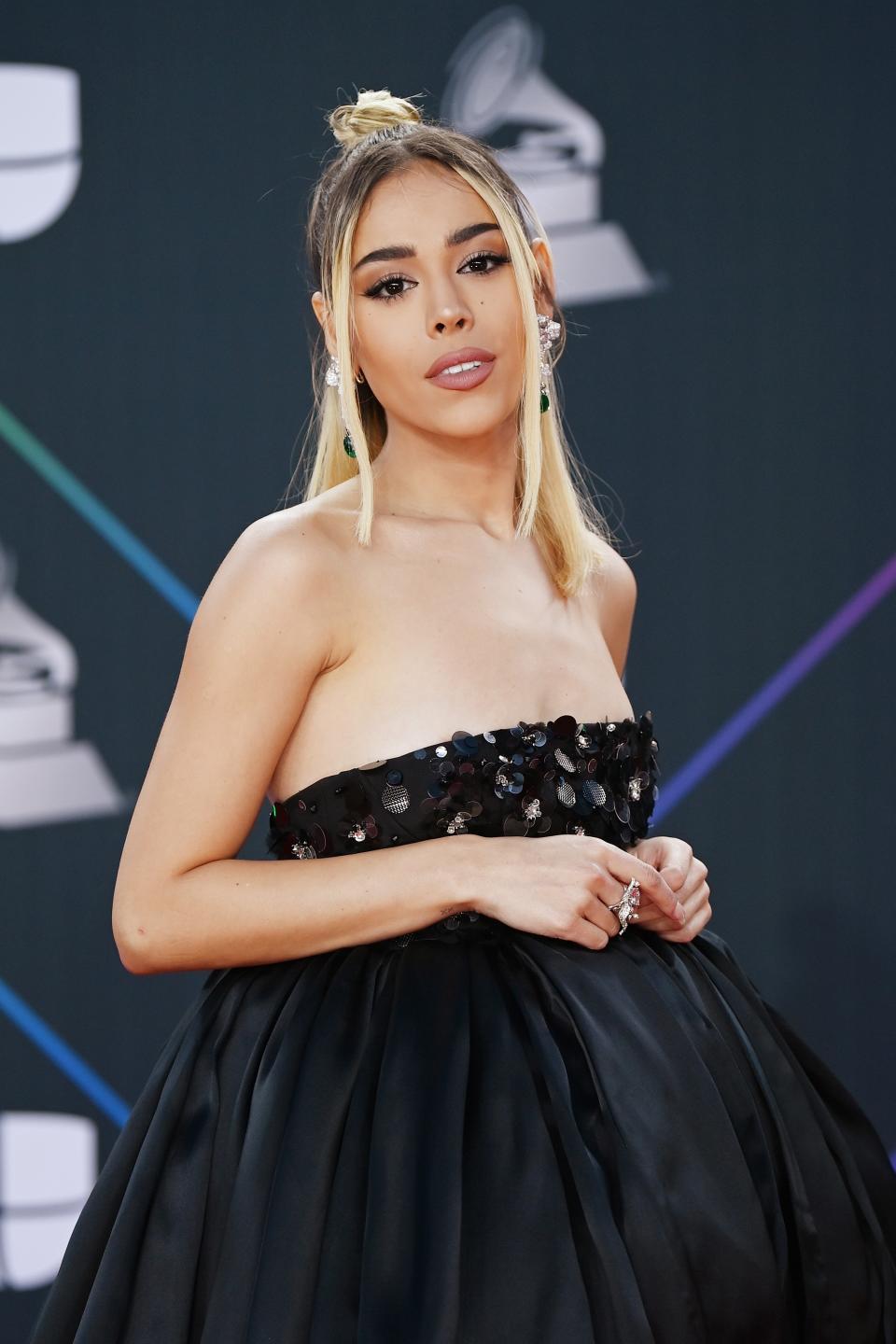 <h1 class="title">The 22nd Annual Latin GRAMMY Awards - Arrivals</h1><cite class="credit">Photo by Denise Truscello/Getty Images for The Latin Recording Academy.</cite>