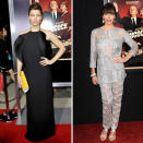 <b>Jessica Biel<br></b><br>The Hitchcock star had two elegant looks this week. The first was a full-length black Gucci SS13 gown – which she contrasted with a bright yellow Fendi clutch - at the film’s premiere in LA. We also also liked the Oscar de la Renta SS13 two piece silver suit she wore for the film’s New York premiere.<br><br><b>[Related: <a href="http://uk.lifestyle.yahoo.com/photos/10-best-dressed-celebrities-this-week-10-17aug-slideshow/jessica-biel-rex-photo-1345215177.html" data-ylk="slk:Top 10 best dressed celebrities – Jessica Biel;elm:context_link;itc:0;sec:content-canvas;outcm:mb_qualified_link;_E:mb_qualified_link;ct:story;" class="link  yahoo-link">Top 10 best dressed celebrities – Jessica Biel</a>]</b>