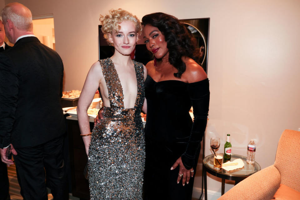 Julia Garner and Angela Bassett