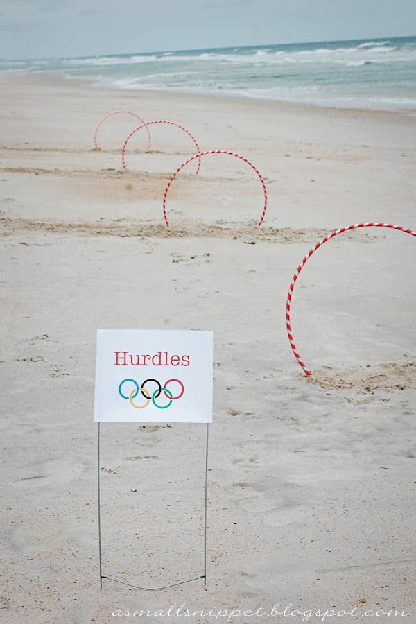 Hoola Hoop Hurdles