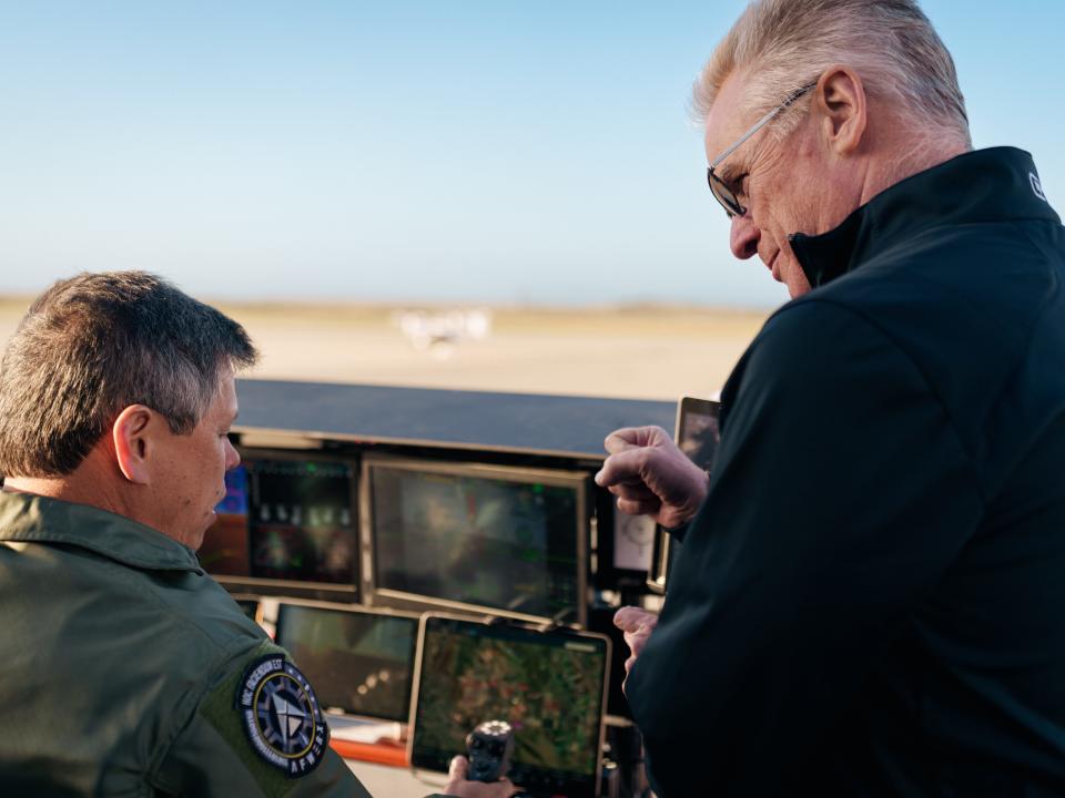 USAF piltos learning how to remotely fly Joby's eVTOL.