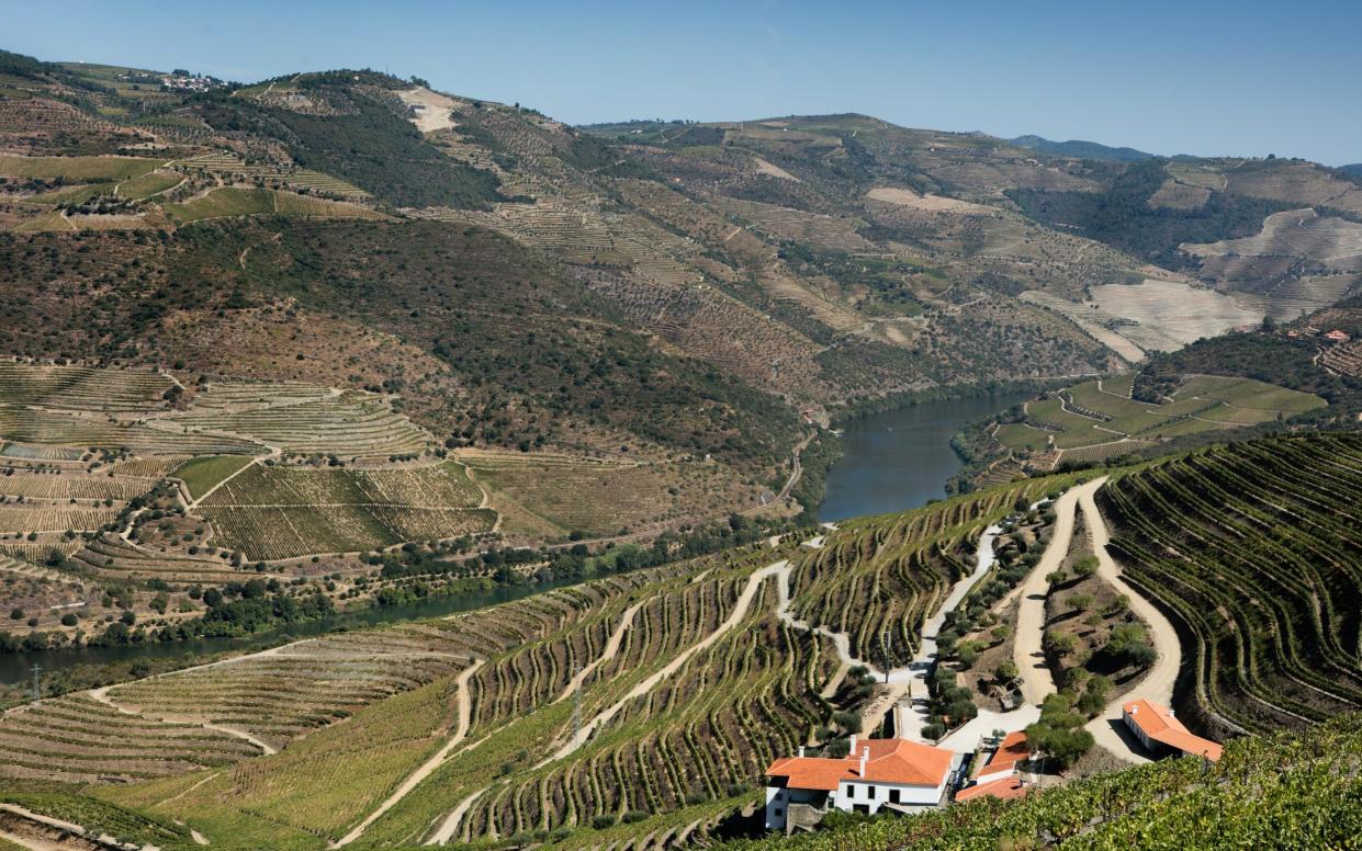 The Quinta da Gricha hotel and vineyard in the Douro Valley