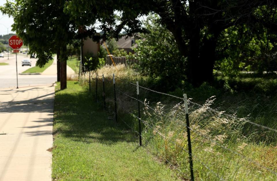 A patch of land on Timberland Boulevard in north Fort Worth that developers attempted to rezone for apartments. The resistance they faced from nearby homeowners epitomized wariness of multifamily housing across the city.