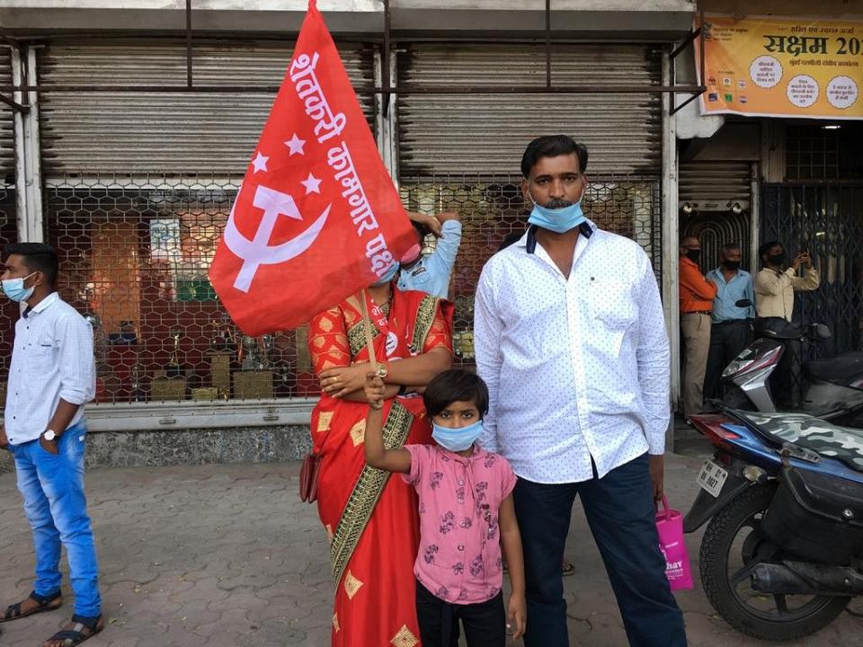 Farmers from 21 districts of Maharashtra made their way to Mumbai on Monday to protest against the Centre’s three new contentious agricultural laws.