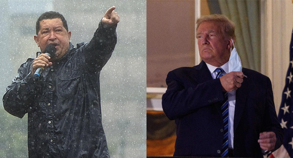 Chávez y Trump