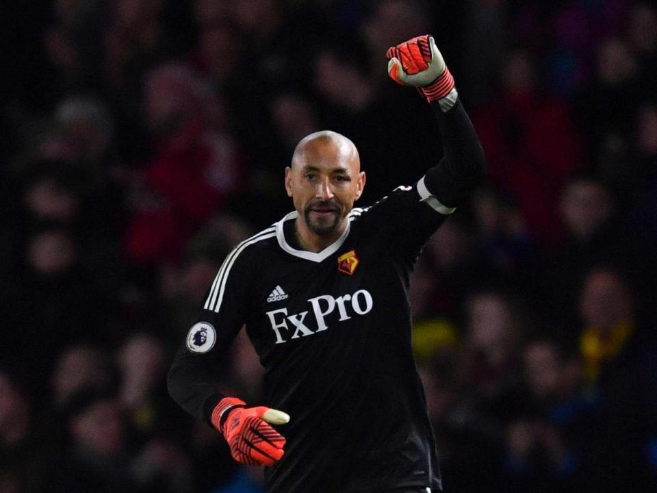 Gomes made a number of vital saves in the Watford goal (Getty)