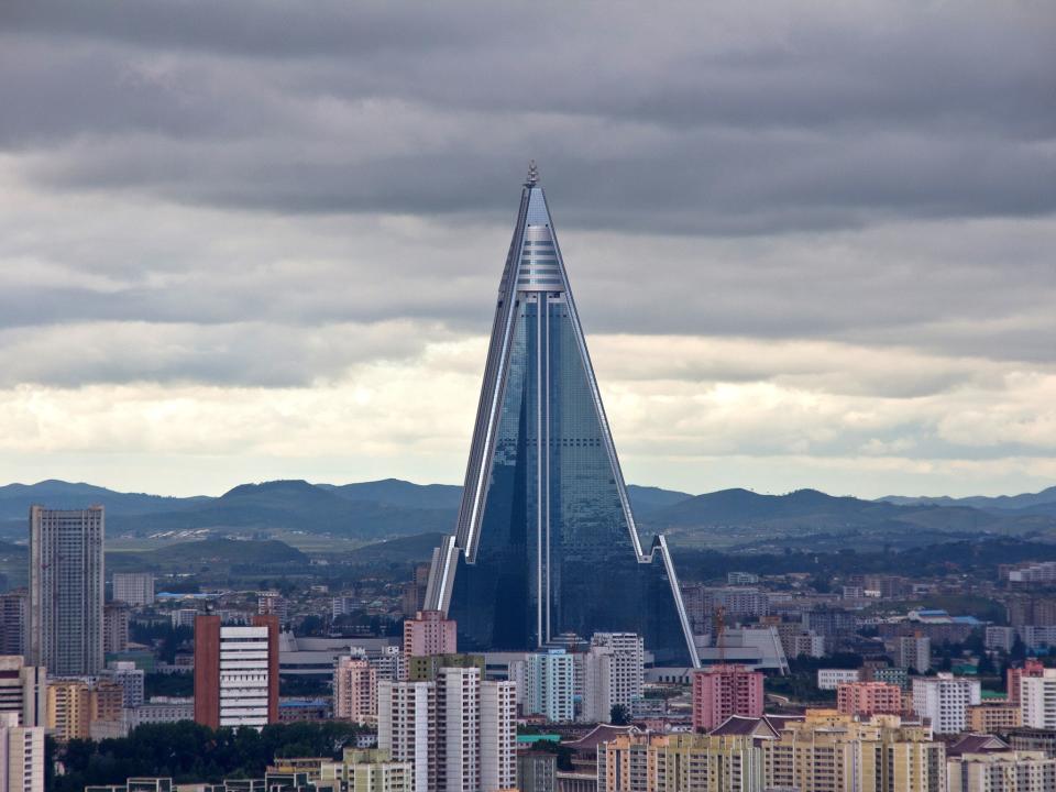 Ryugyong Hotel, Pyongyang, North Korea