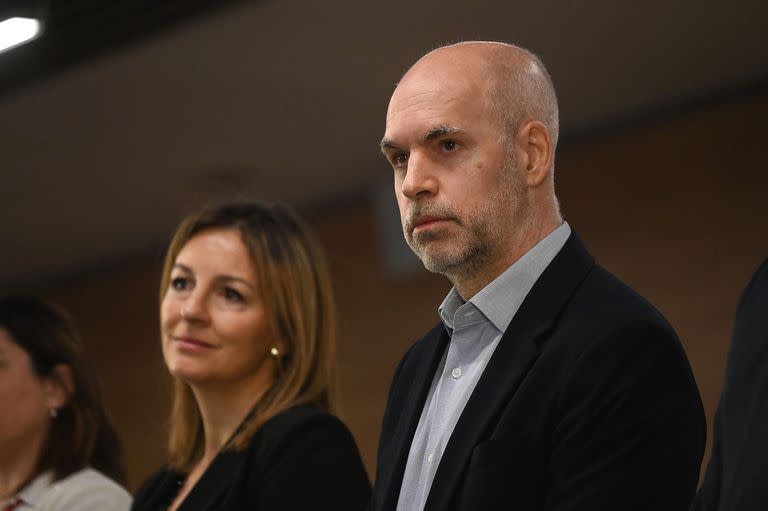 Horacio Rodríguez Larreta; S.Acuña, F.Miguel y J.Macri anunciaron avances en el Programa de Fluidez y Compresión Lectora en alumnos de 4°grado