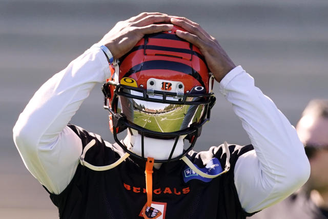 Ja'Marr Chase's hair made waves at Bengals practice