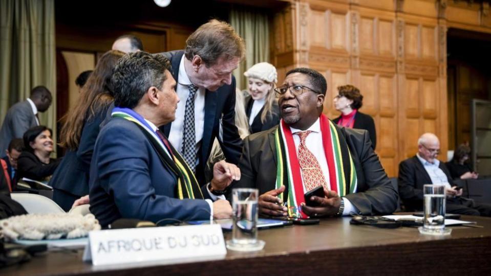 South African delegation to the ICJ (16/05/24)