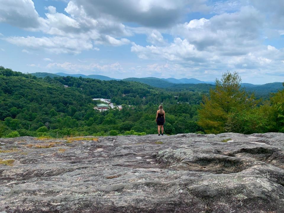 sunset rock highland north carolina