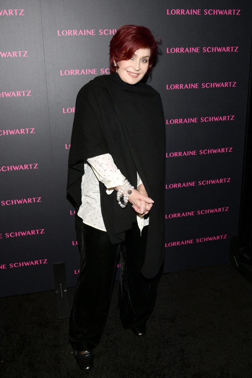 Speaking out: Sharon Osbourne had some harsh words to say about millennials (Emma McIntyre/Getty Images for Lorraine Schwartz)