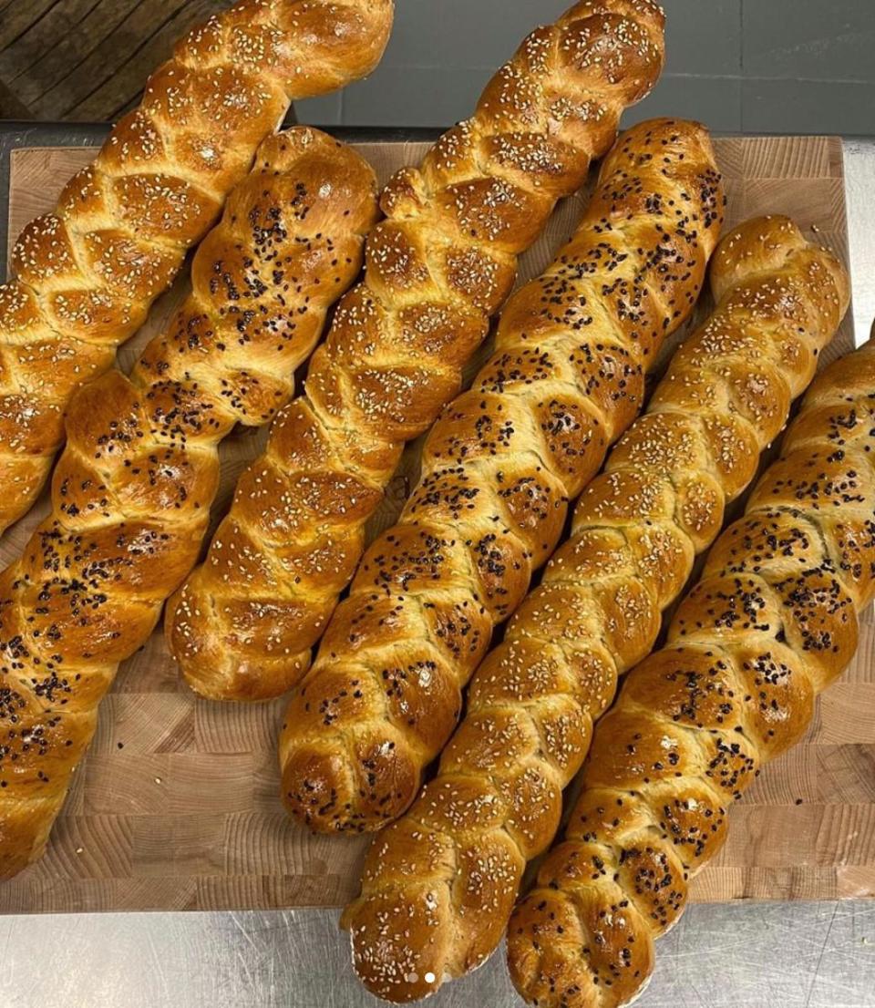 Bread from Galleria in the former Pereddies on Washington Square. The business will cease food and wine service in May.