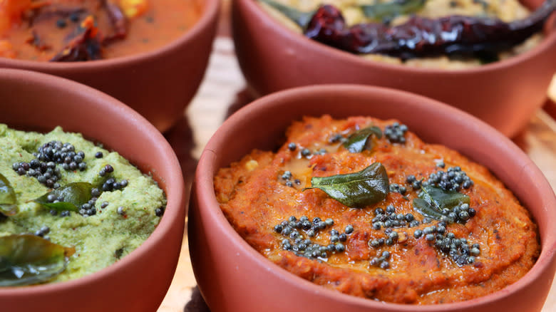 indian food chutney dips