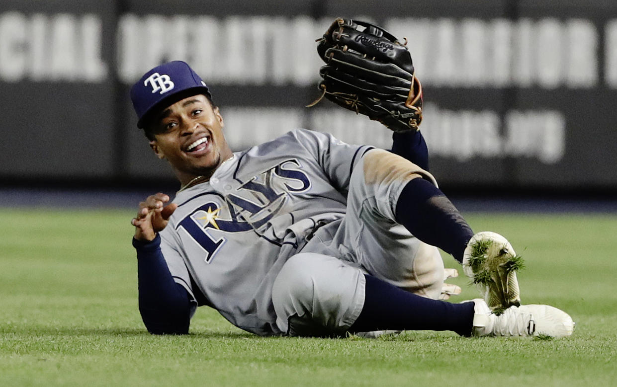 Mallex Smith is flying under the radar in early fantasy drafts (AP Photo).