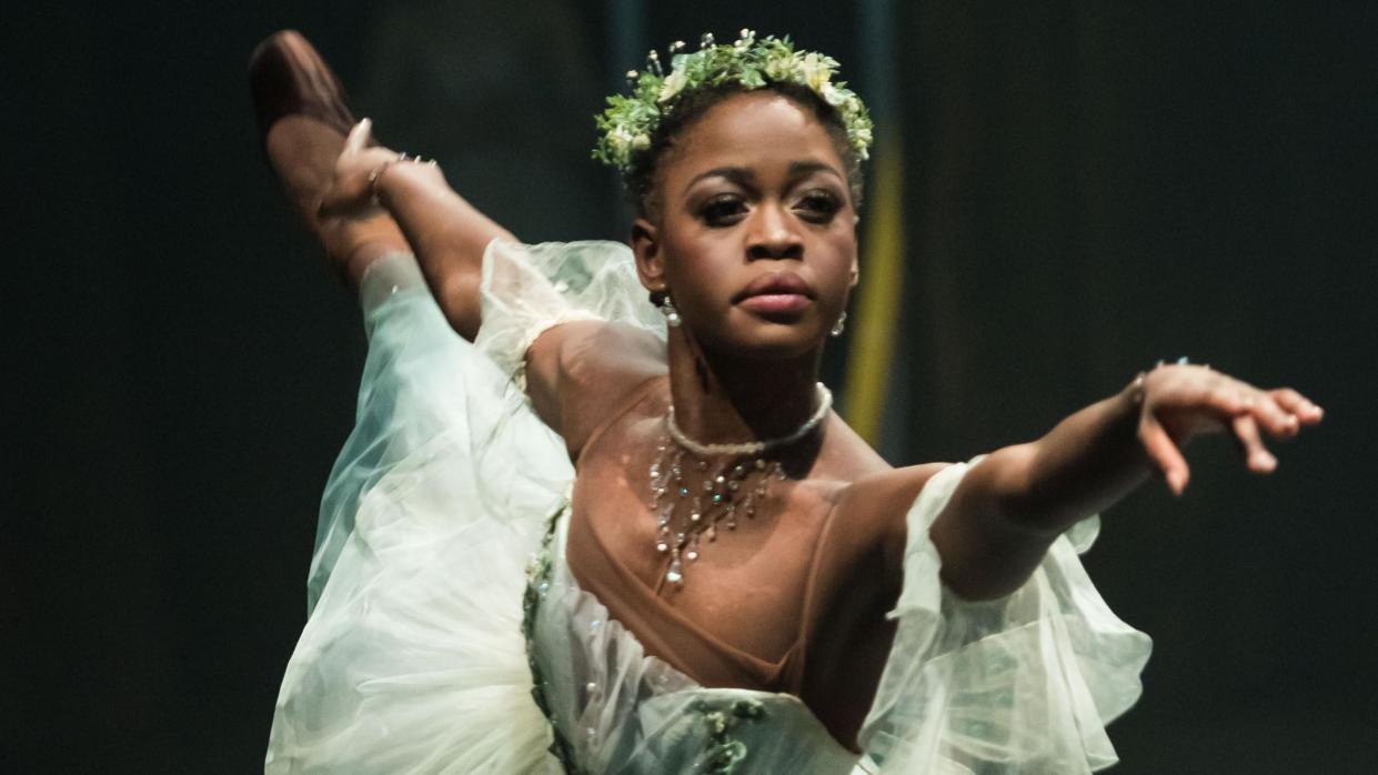 Michaela DePrince performing Giselle with the English National Ballet in 2017