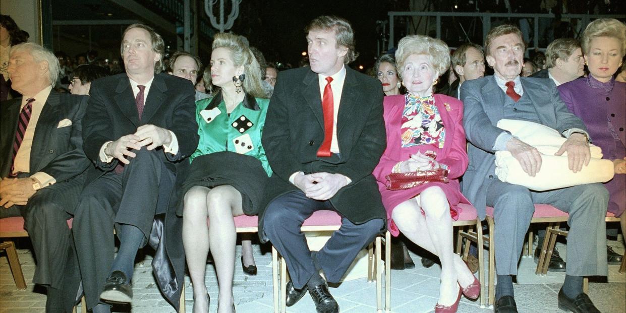 Donald Trump family parent siblings