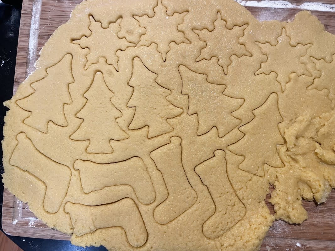 Watkins Christmas Cookies Dough Cut Out<p>Courtesy of Choya Johnson</p>