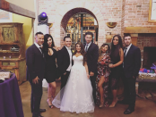 <p>The <em>Jersey Shore</em> crew reunited again in the Garden State, this time for castmate Deena Cortese’s nuptials to Christopher Buckner. “Crew back together for Deena’s Wedding!” Snooki captioned the group shot, which included Jenni “JWoww” Farley, Vinny Guadagnino, Paul “Pauly D” DelVecchio, Mike “the Situation” Sorrentino, and Sammi Giancola. Noticeably missing was Sam’s ex, Ronnie Ortiz-Magro, who was said to be out of town. (Photo: <a rel="nofollow noopener" href="https://www.instagram.com/p/Ba0DN5Zl5r0/?taken-by=snooki" target="_blank" data-ylk="slk:Snooki via Instagram;elm:context_link;itc:0;sec:content-canvas" class="link ">Snooki via Instagram</a>) </p>