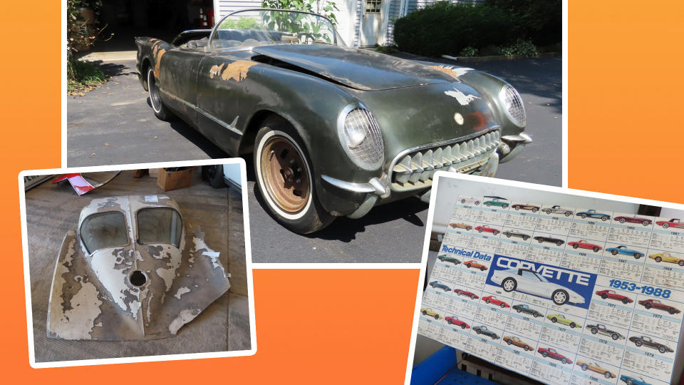 A hoard of Corvettes and parts headed for auction