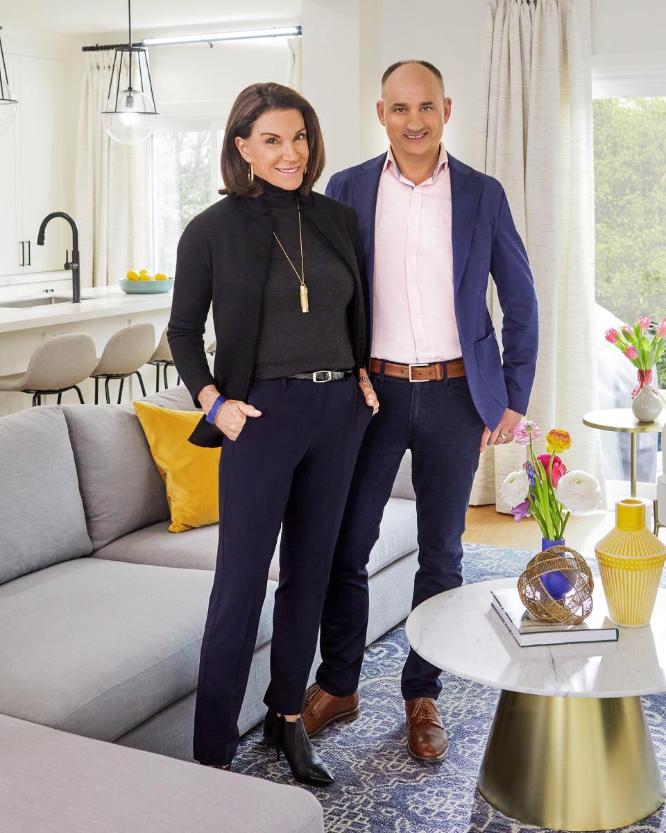 Hilary Farr and David Visentin