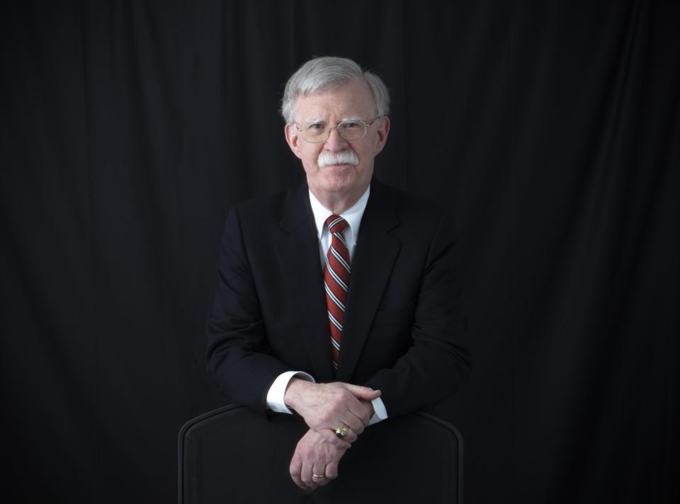 John Bolton, author of "The Room Where it Happened."