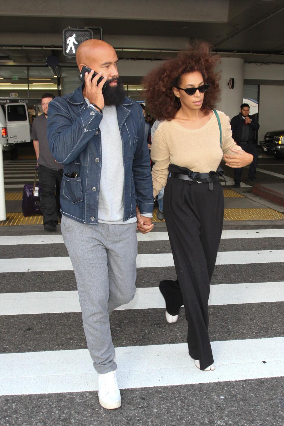 Alan Ferguson and Solange Knowles