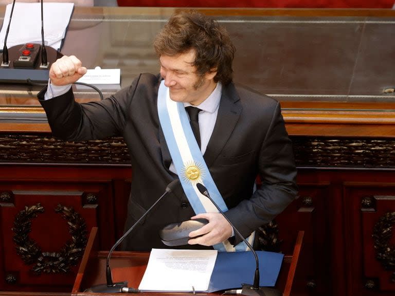 El presidente de la Nación, Javier Milei