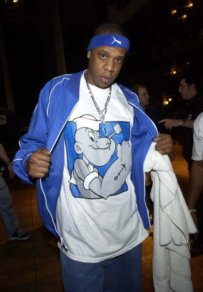 Jay-Z during LIFEBeat's Urban AID 2 Benefit Concert at Beacon Theater in New York City, New York, United States. (Photo by KMazur/WireImage) 