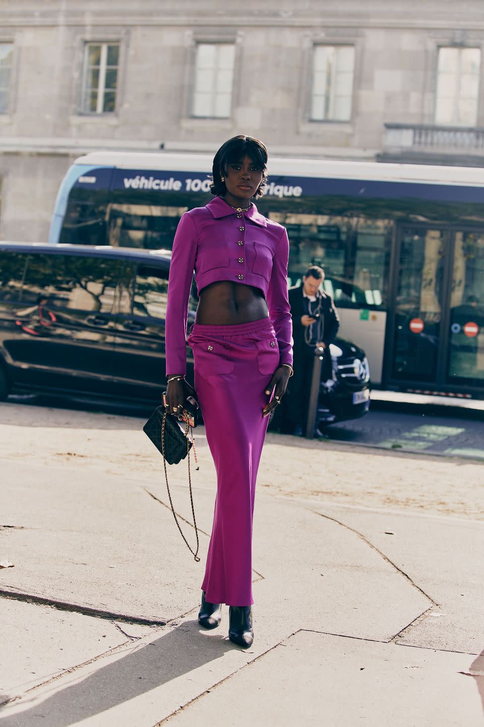 Doja, Naomi, Janet, Oh My! The Final Day of Paris Fashion Week Street Style