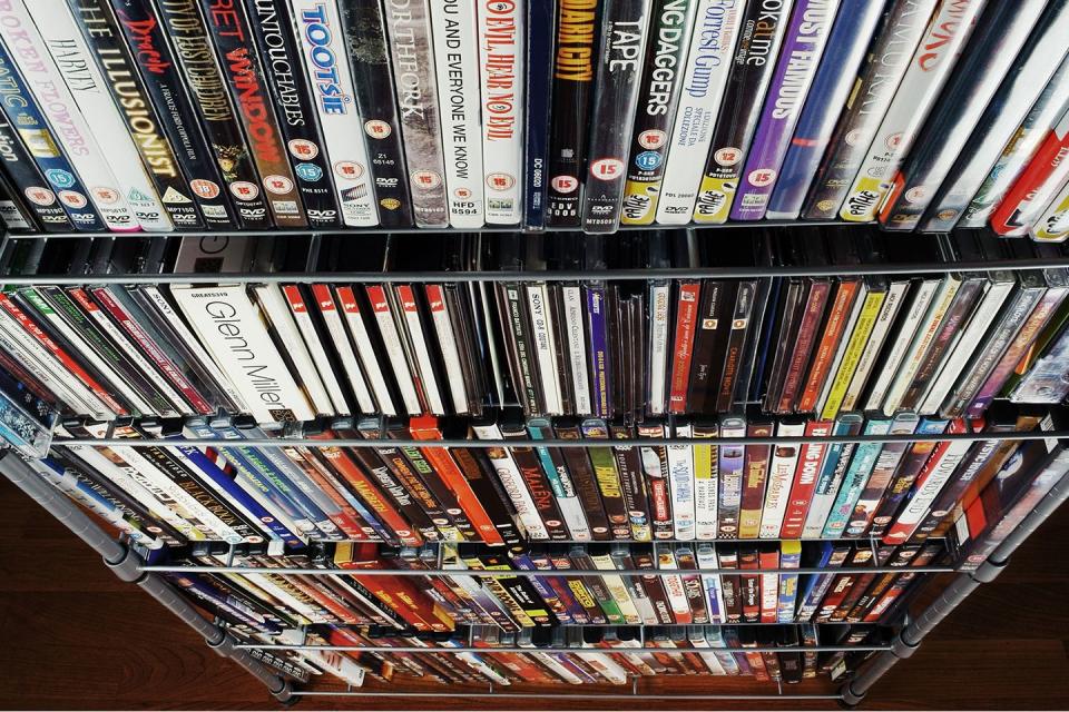 <p>This one might sting a little. People carefully curate their movie collection only to find the technology get phased out. You don't need to abandon all of your favorites, but you could easily clear up some space in your house by dumping the movies that are available to stream. </p>