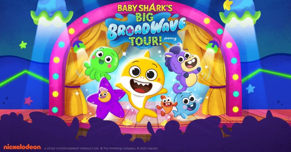 "Baby Shark’s Big Broadwave Tour!" comes to the Des Moines Civic Center in February 2024.