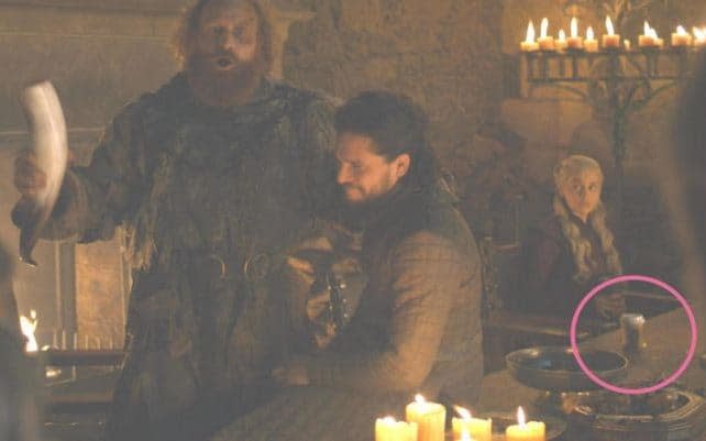 A Starbucks cup in the last episode of Game of Thrones - HBO