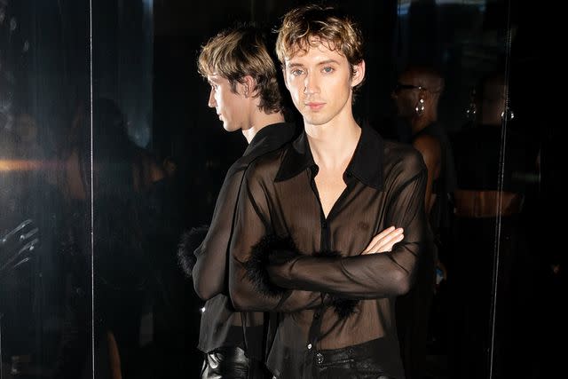 <p>River Callaway/WWD via Getty</p> Troye Sivan