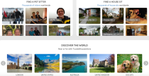 <p>Su portal ofrece una base de datos tanto para quienes buscan cuidador de mascotas como para los que quieren encontrar casa en algún lugar del mundo. </p>
