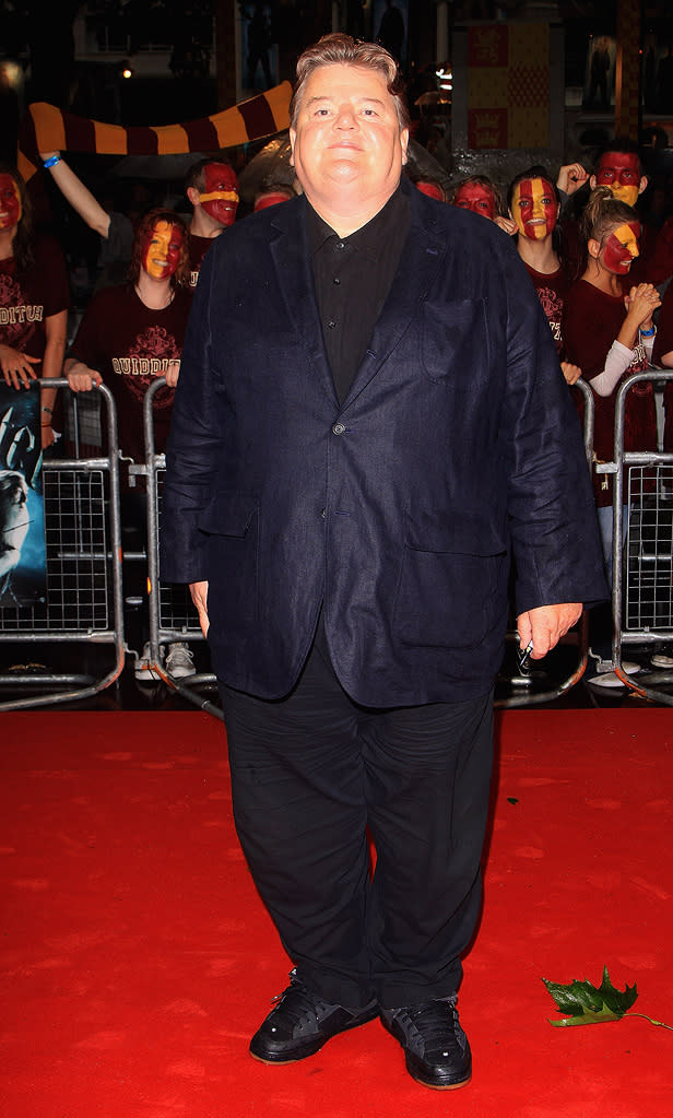 Harry Potter and the Half Blood Prince 2009 UK Premiere Robbie Coltrane