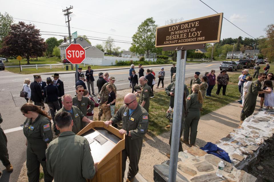 Hampton has a long history of naming its streets after fallen soldiers and thanks to a former teacher there is now a street named in honor of Sgt. Desiree Loy.