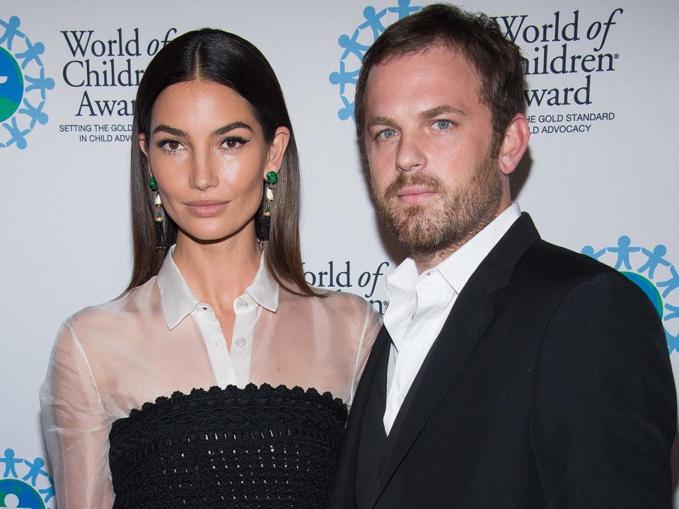 Lily Aldridge and Caleb Followill