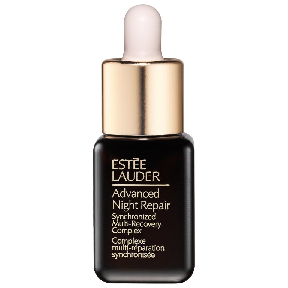 <p><a href="https://go.redirectingat.com?id=74968X1596630&url=https%3A%2F%2Fwww.sephora.com%2Fproduct%2Festee-lauder-advanced-night-repair-synchronized-multi-recovery-complex-P461159&sref=https%3A%2F%2F" rel="nofollow noopener" target="_blank" data-ylk="slk:Shop Now;elm:context_link;itc:0;sec:content-canvas" class="link ">Shop Now</a></p><p>Advanced Night Repair Synchronized Multi-Recovery Complex Serum</p><p>sephora.com</p><p>$18.00</p><span class="copyright">Estée Lauder</span>