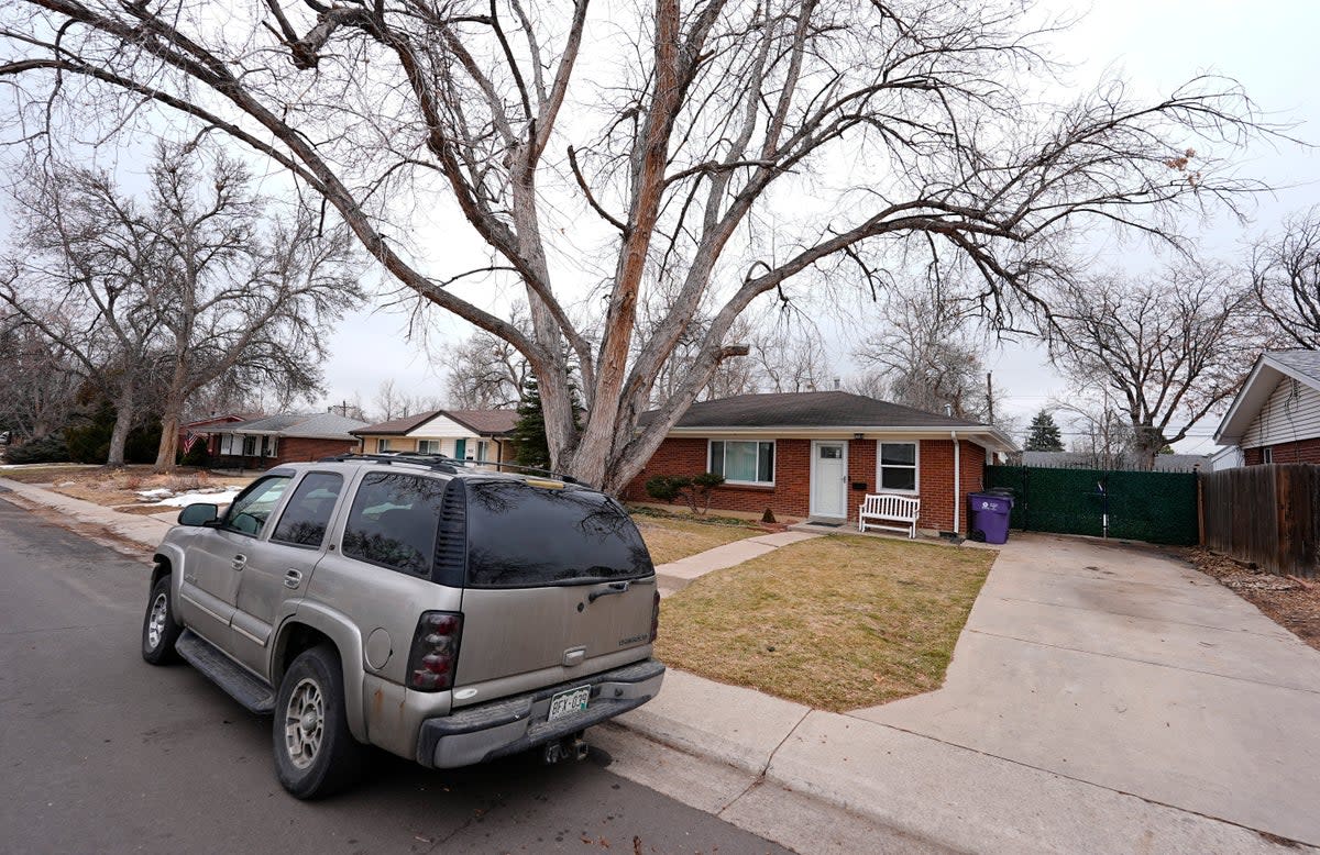 The property where a former funeral home owner kept a deceased women's body in a hearse for two years as well as the remains of 30 cremated people (AP)