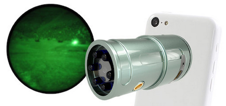 snooperscope, night vision, iphone, iphone case