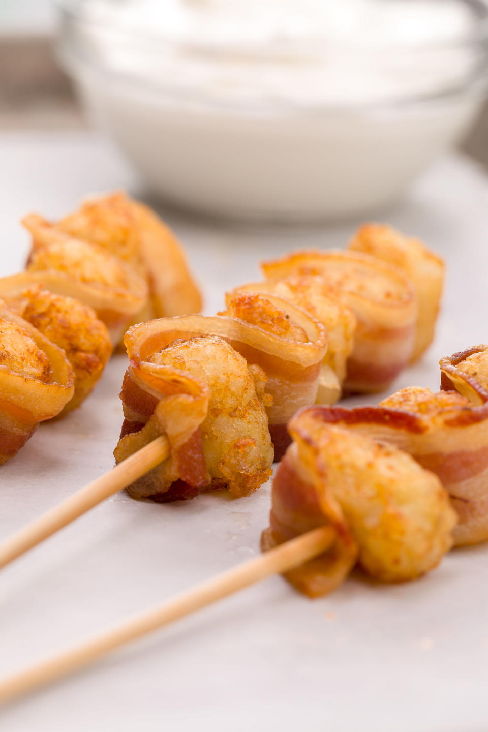 Bacon Tot-Kebabs