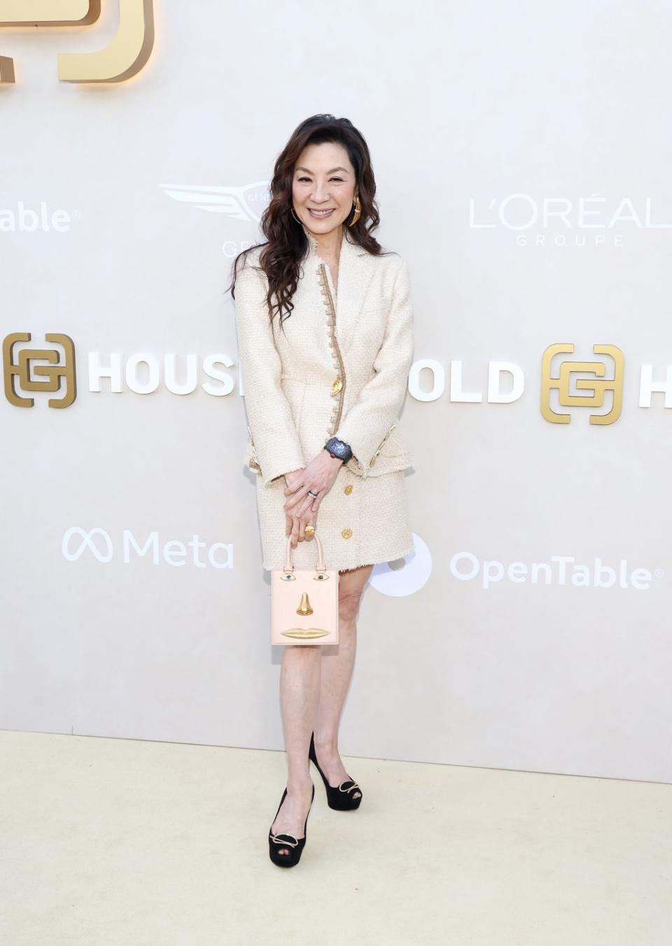 los angeles, california may 11 michelle yeoh attends gold gala 2024 at the music center on may 11, 2024 in los angeles, california photo by tommaso boddigetty images for gold house