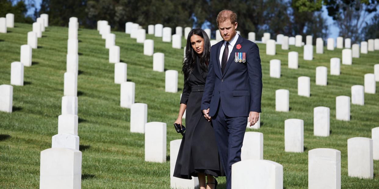 harry meghan remembrance day