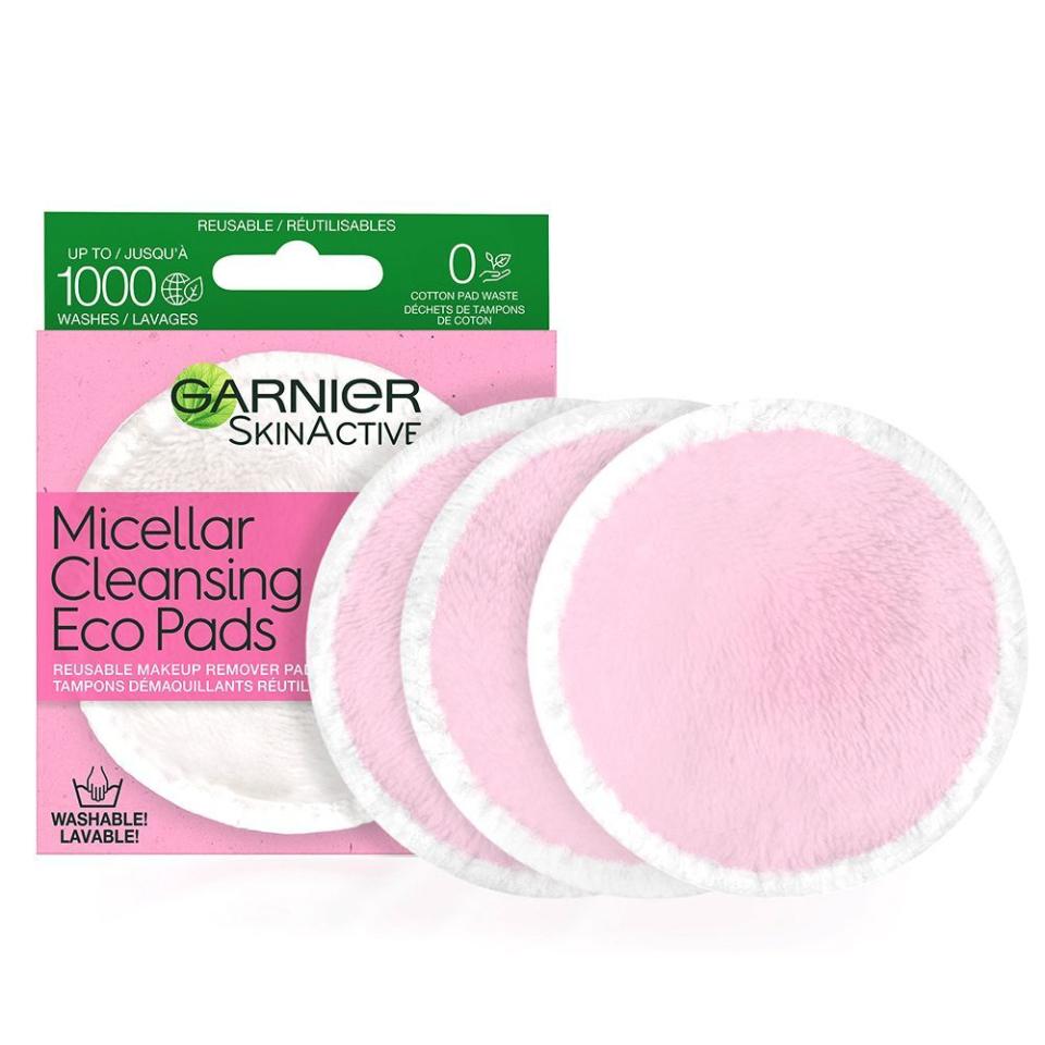 3) Garnier SkinActive Micellar Cleansing Eco Pads