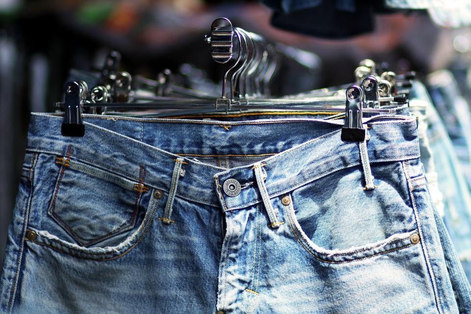 Trace the evolution of jeans through the history of time.