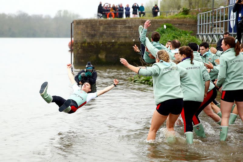 FILE PHOTO: 2019 Oxford v Cambridge - University Boat Race