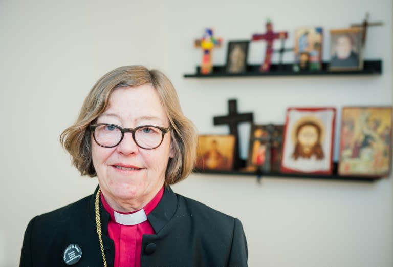 The Bishop of Stockholm, Eva Brunne, has praised Pope Francis for his stance on not wanting to "judge" homosexuals