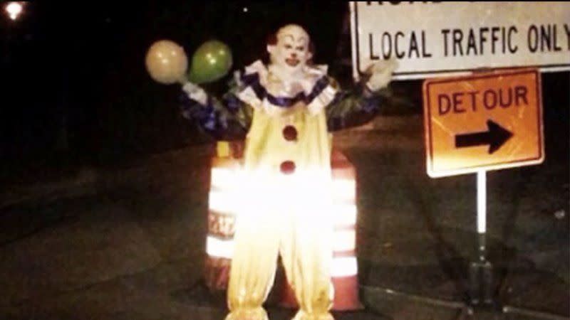 In the past month, US police have received multiple reports from people claiming clowns with white-painted faces were acting strangely in the area. Photo: Supplied